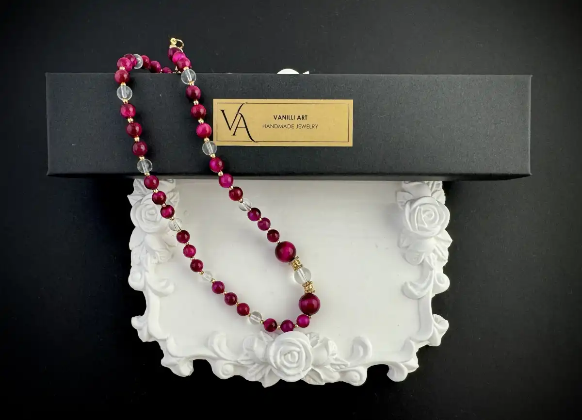 Колие "Ароматни люляци" 2