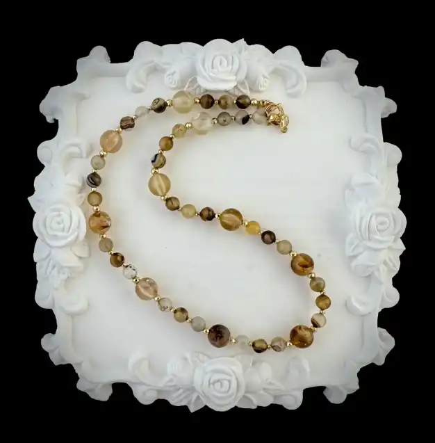 Колие "Бълбукащи мехурчета"