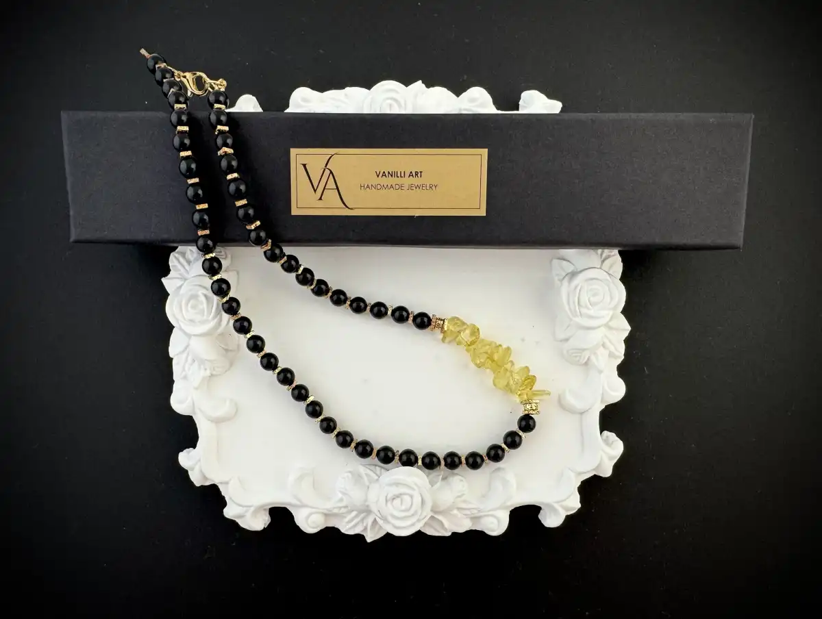 Колие "Цитрини" 2