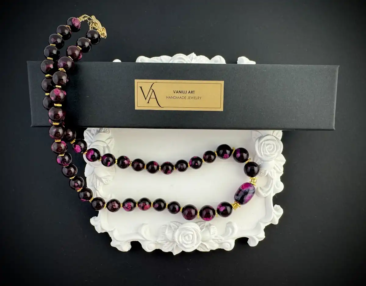 Колие "Цъфнала магнолия" 2