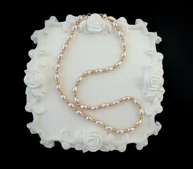 Колие "Розова сълза"