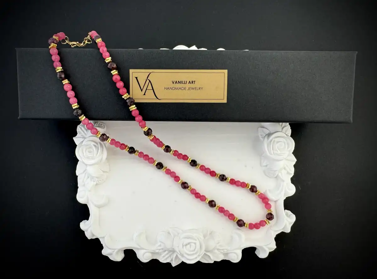 Колие "Розови мечти" 2