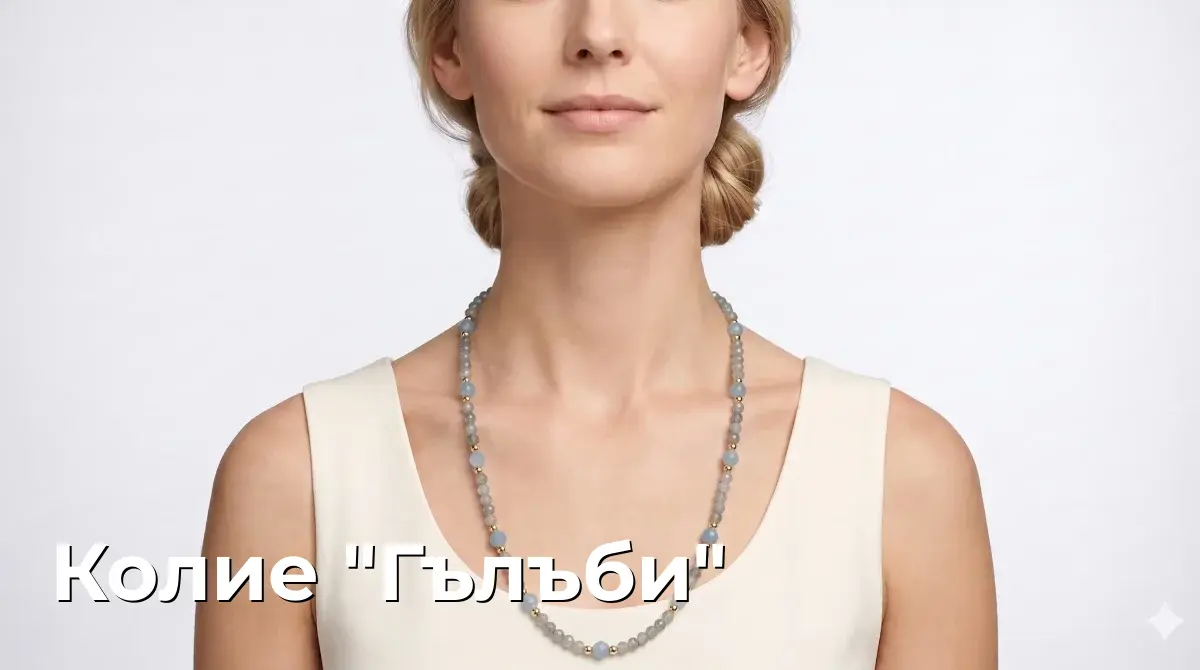 Колие "Гълъби"