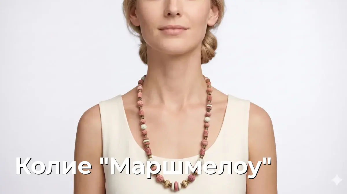Колие "Маршмелоу"