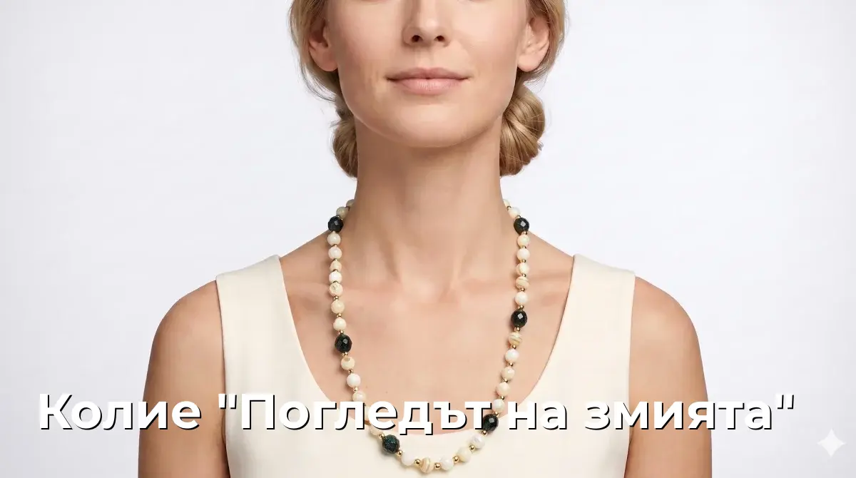 Колие "Погледът на змията"