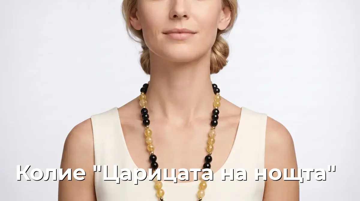 Колие "Царицата на нощта"