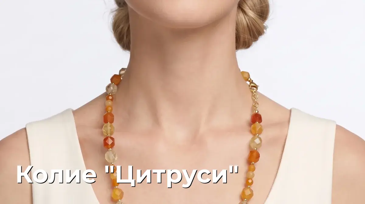 Колие "Цитруси"