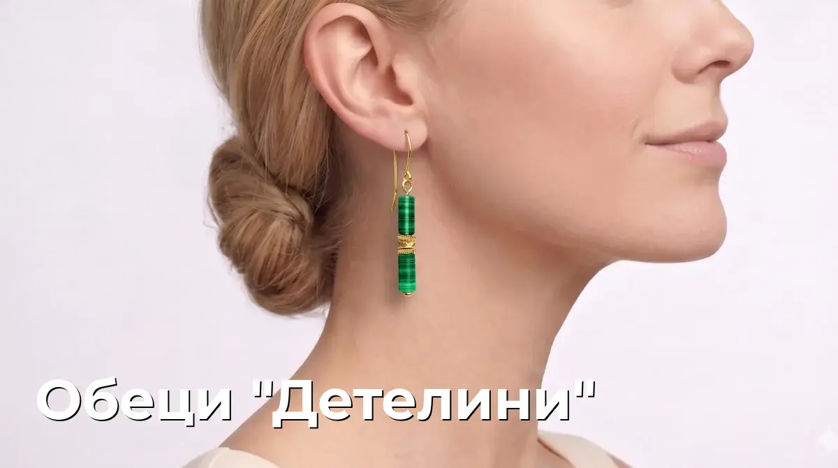 Обеци "Детелини"