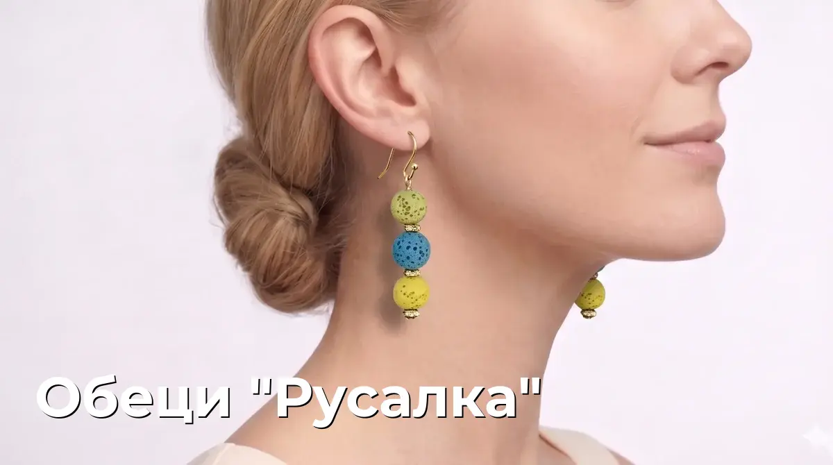 Обеци "Русалка"